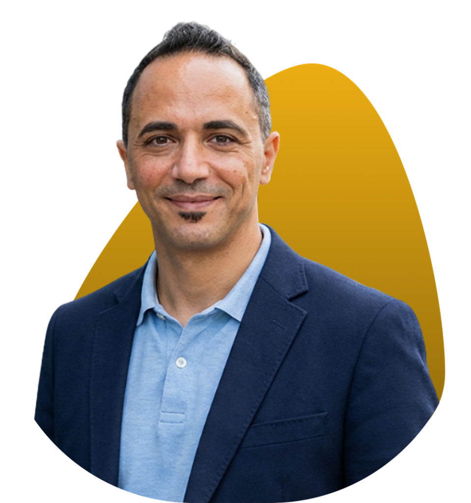 Portrait von Abdelouaf Boukricha als AVGS-Gründungsberater und Business Coach