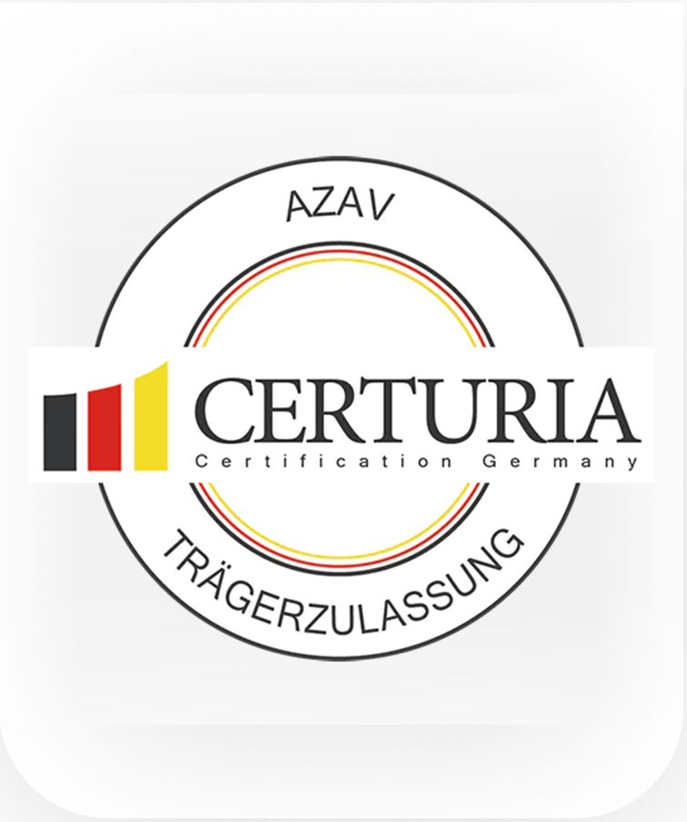 Offizielle Certuria AZAV Trägerzertifizierung